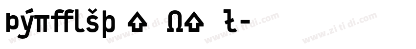 Typestar Normal字体转换